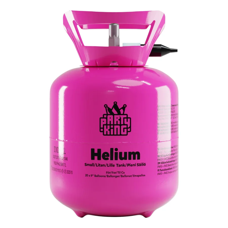 Helium på tub - liten hos Partykungen