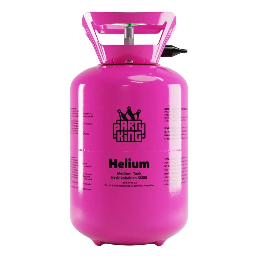 Helium på tub - mellan hos Partykungen