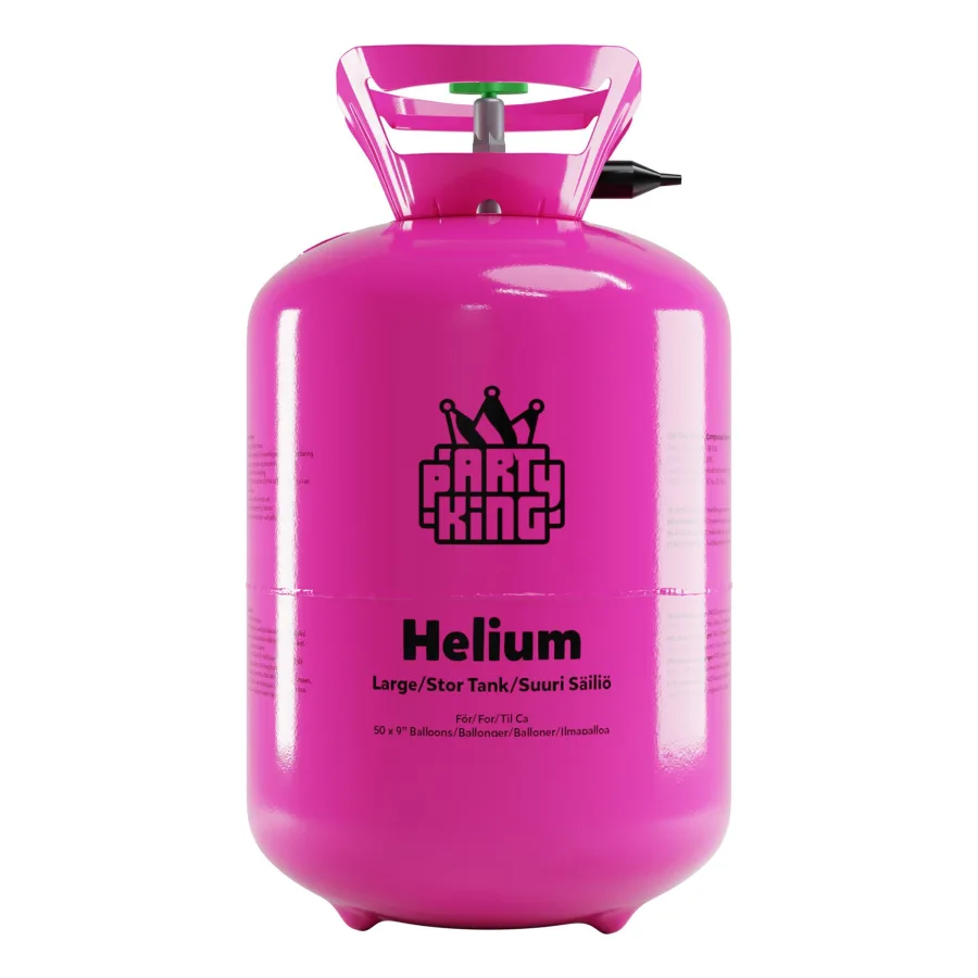 Helium på tub - stor hos Partykungen